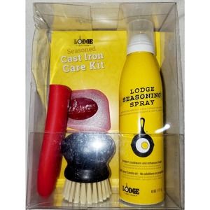 Lodge Seasoned Cast Iron Care Kit